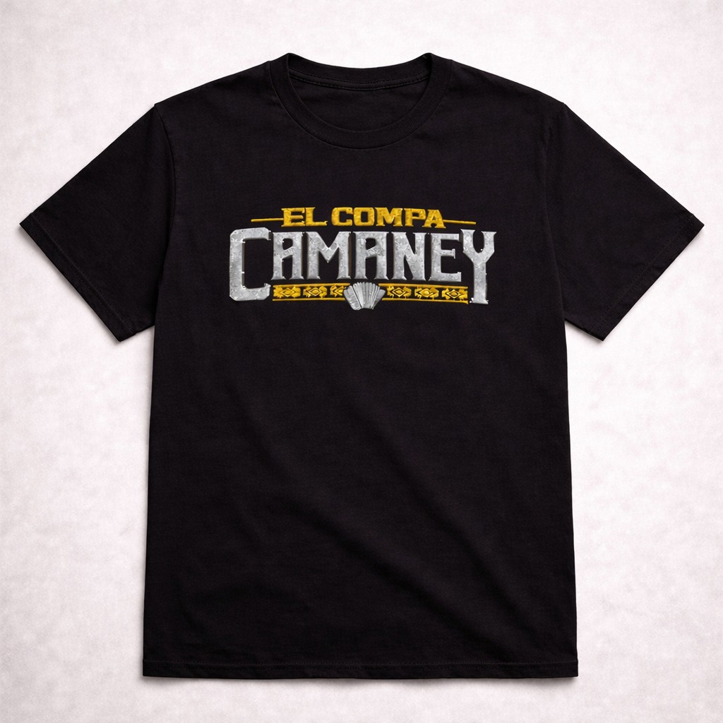 El Compa Camaney - Playera Color Navy